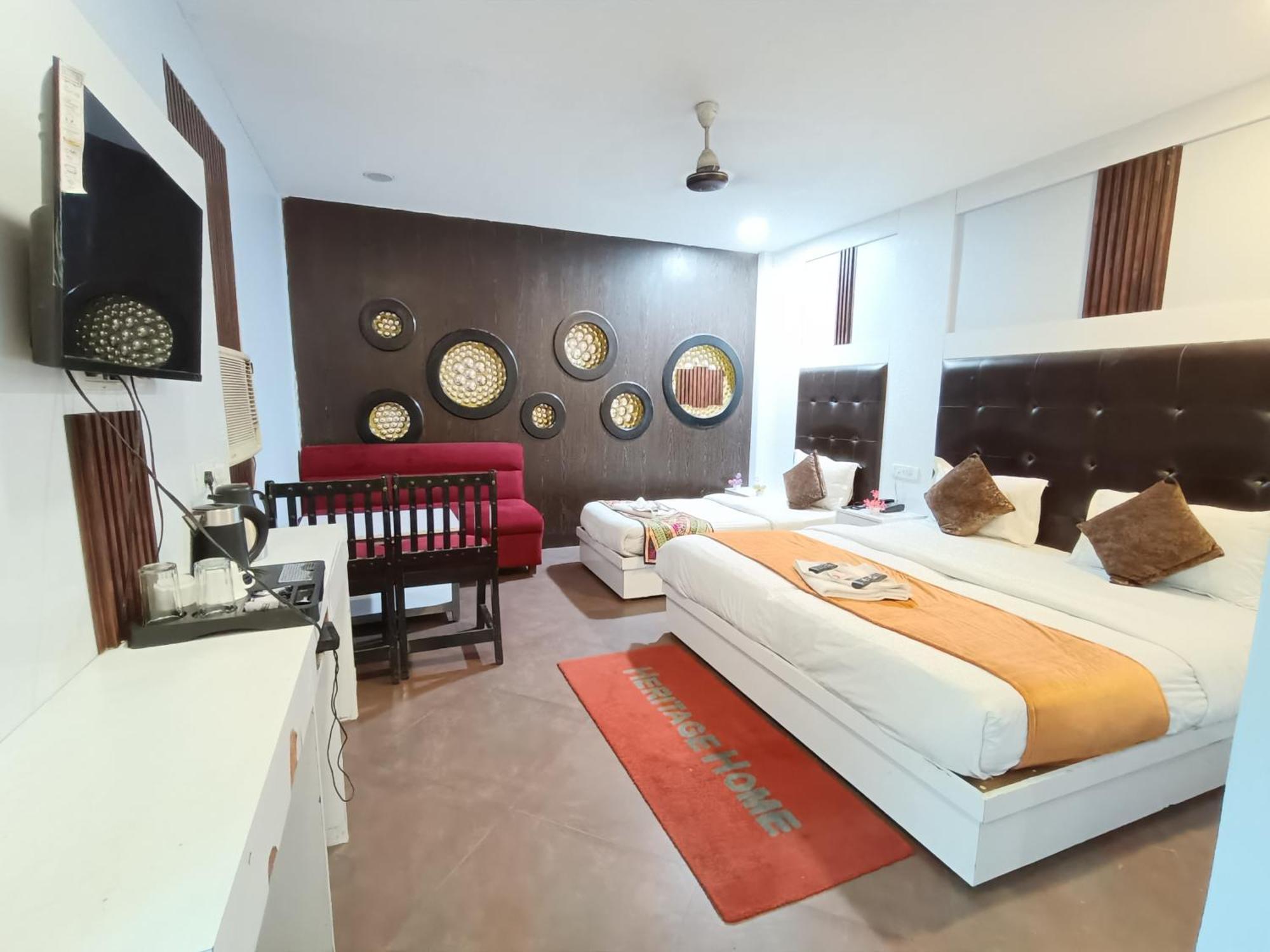 Hotel Heritage Home Walking 1 Minuit From R K Ashram Metro Station Nowe Delhi Zewnętrze zdjęcie